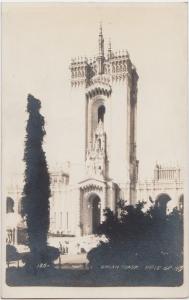 California Postcard Panama–Pacific International Exposition RPPC Organ Tower 126