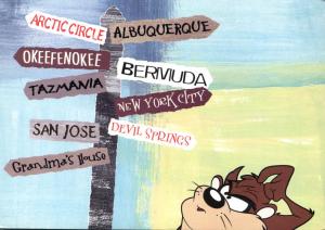 Street Sign - Looney Tunes Character