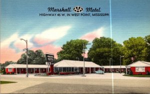 Mississippi West Point The Marshall Motel