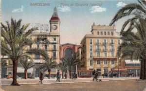 B93374 barcelona plaza de cataluna spain