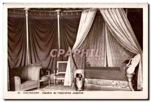 Old Postcard Malmaison Chamber of lperatrice Josephine