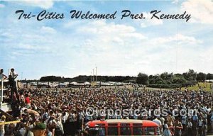 John F Kennedy's Arrival Muscle Shoals North Alabama, USA Unused 