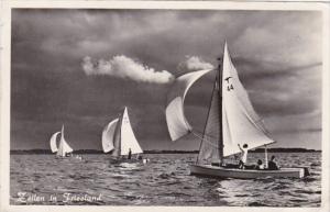 Netherlands Zeilen In Friesland Sailing Photo