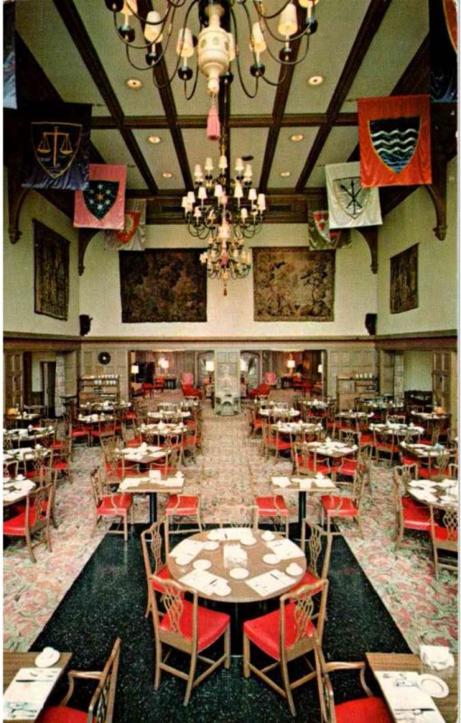 Bloomington, Indiana - Tudor Room at Indiana Mem. Union, Indiana Univ. - in 1970