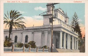 San Jose Costa Rica Cathedral Vintage Postcard AA109389