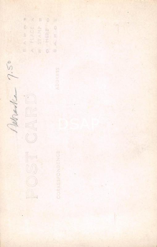 Nebraska Ne Real Photo RPPC Postcard c1920s PLATTSMOUTH Cass County Court House