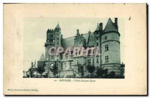 Old Postcard Bourges Palais Jacques Coeur