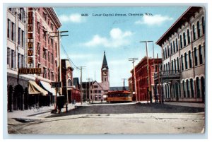 1915 Lower Capitol Avenue Cheyenne Wyoming WY Posted Antique Postcard