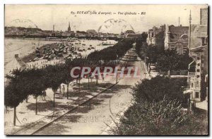 Old Postcard Royan Vue Generale