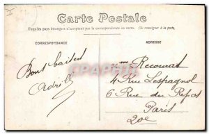 Old Postcard Dieppe Lighthouse Lighthouse one day storm