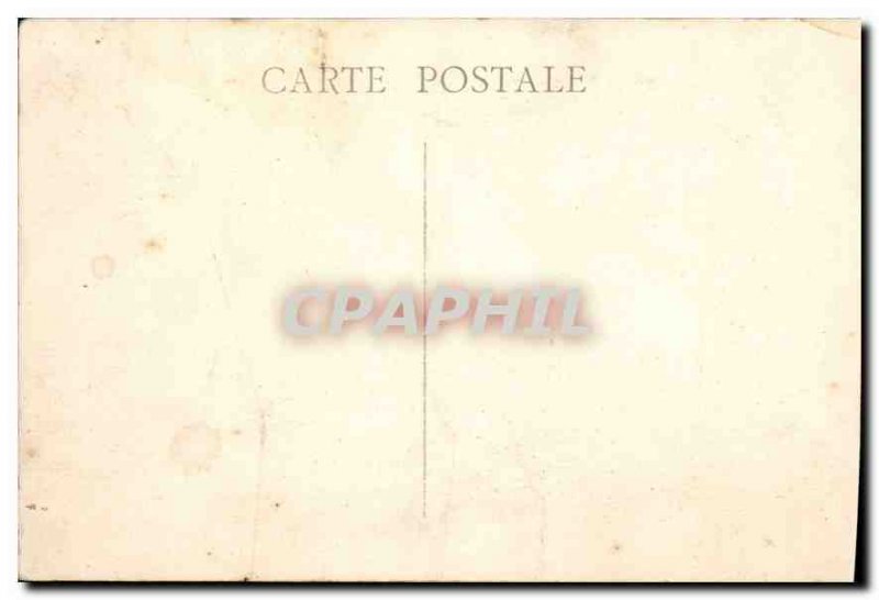 Old Postcard Marseille Canebiere