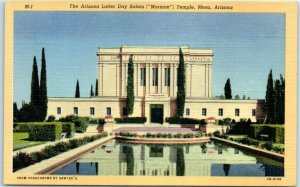 M-9664 The Arizona Latter Day Saints 'Mormon Temple Mesa Arizona