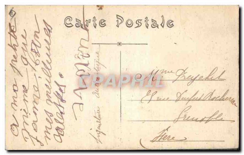 Postcard Old Gap La Cathedrale