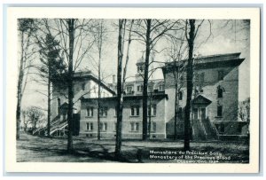 c1940's Monastery of the Precious Blood Ottawa Ontario Canada Postcard