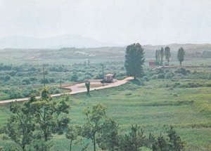 North Korea Military Army Murder 1976 Bridge Of No Return Postcard