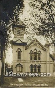 Real Photo, New Jerusalem Church - Fryeburg, Maine ME  