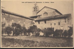 Italy Postcard - Roma - Orto Coll' Arancio Di S.Domenico - S.Sabina   A8942