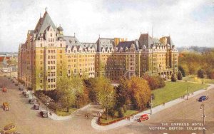 The Empress Hotel Victoria British Columbia Canada postcard