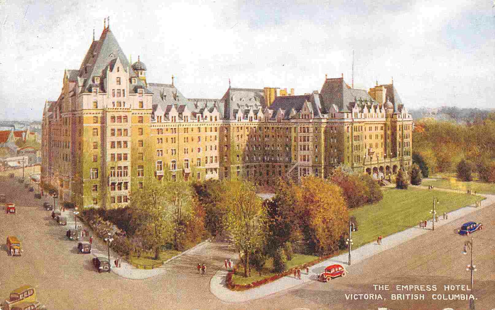 The Empress Hotel Victoria British Columbia Canada postcard | Canada - British  Columbia - Victoria, Postcard / HipPostcard, image size:1614x1012