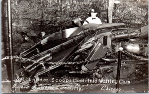 1950s Museum of Science and Industry Chicago IL Grogan Real Photo Postcard