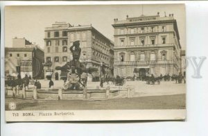 439559 ITALY ROMA Piazza Barberini Hotel Bristol Vintage photo postcard