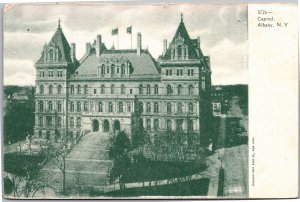 Postcard NY Albany The Capitol