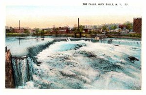Postcard FACTORY SCENE Glen Falls New York NY AS6601