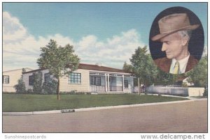 New Mexico Albuquerque Ernie Pyle's Home Curteich