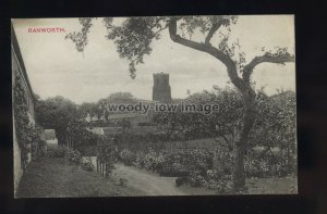 TQ3280 - Norfolk - Early view, St.Helen's Church in Ranworth Village - postcard