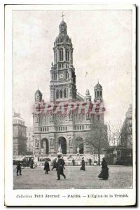 Postcard Collection Old Diary Paris Church of the Trinity