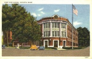 Cony High School in Augusta, Maine