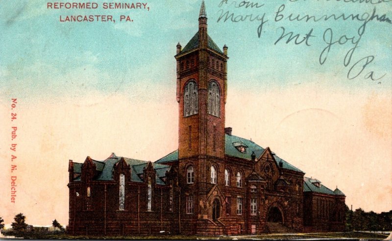 Pennsylvania Lancaster Reformed Seminary 1908