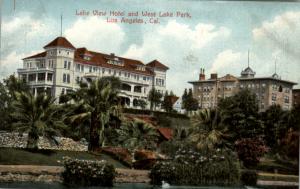 Los Angeles CA Hotel c1910 Postcard