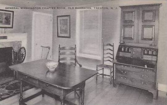 New Jersey Trenton General Washington Chapter Room Old Barracks Artvue