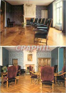 Modern Postcard Chateau Map of Ballan Mire