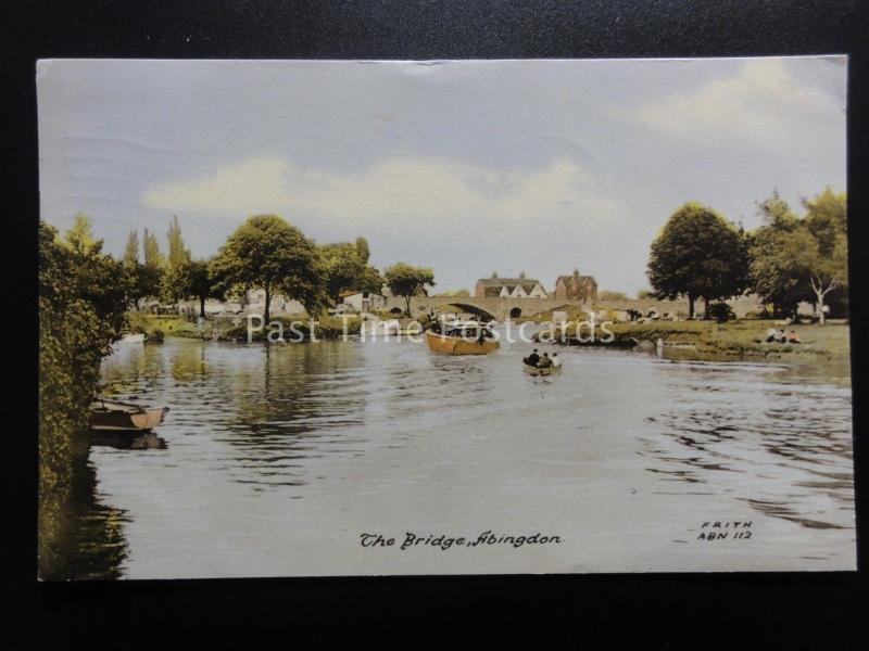 Oxfordshire ABINGDON The Bridge c1960 Postcard by Frith ABN 112