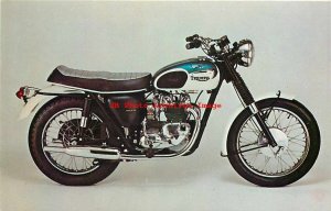 Advertising Postcard, Truimph Daytona Super Sports T100/R Motorcycle