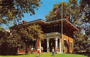 Grant Memorial Home In Historic Galena North Western, Illinois USA View Postc...