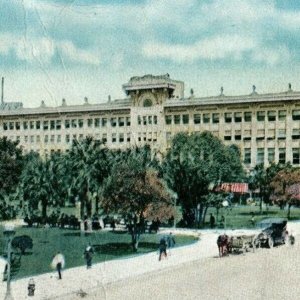 C.1920 Hemming Park and St. James Building, Jacksonville, Fla Postcard f78 