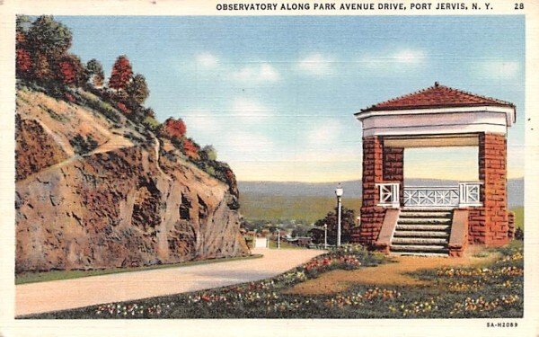 Observatory Along Park Avenue Drive Port Jervis, New York  