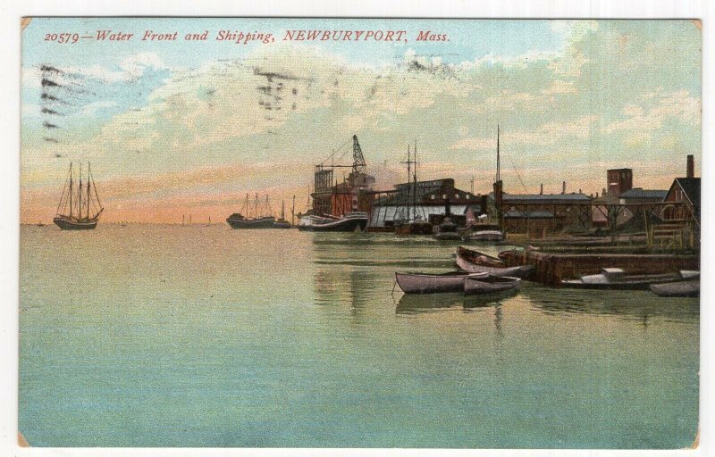 Newburyport, Mass, Water Front and Shipping