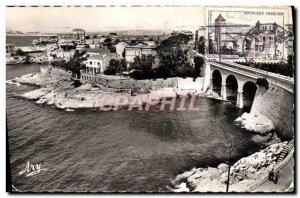 Modern Postcard Marseille Corniche Promenade