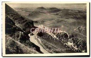 Old Postcard Puy de Dome and North Domes