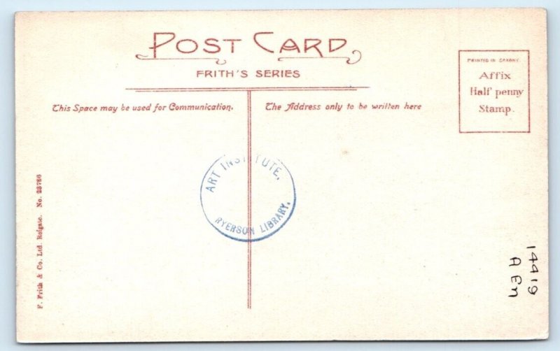 Old Bridge & Castle BUDE Cornwall UK Postcard