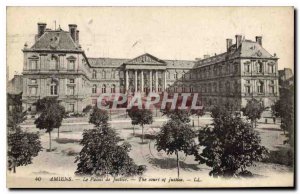 Old Postcard Amiens Courthouse