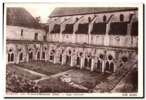 Old Postcard Noirac near St Amand Montrond (Cher) courtyard