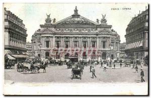 Paris - 9 - L & # 39Opera - Old Postcard