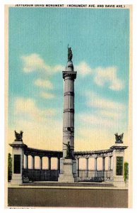 Postcard MONUMENT SCENE Pembroke Kentucky KY AR9350