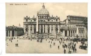 Italy - Roma (Rome), Vatican City. St Peter's Square & Basilica