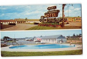 Maple Shade New Jersey NJ Vintage Postcard Turnpike Motel and Coffee Shop
